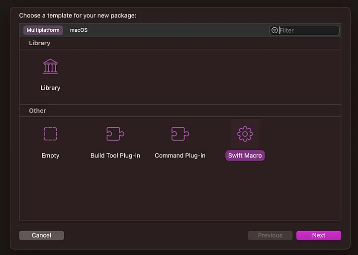 How to develop Swift Macros